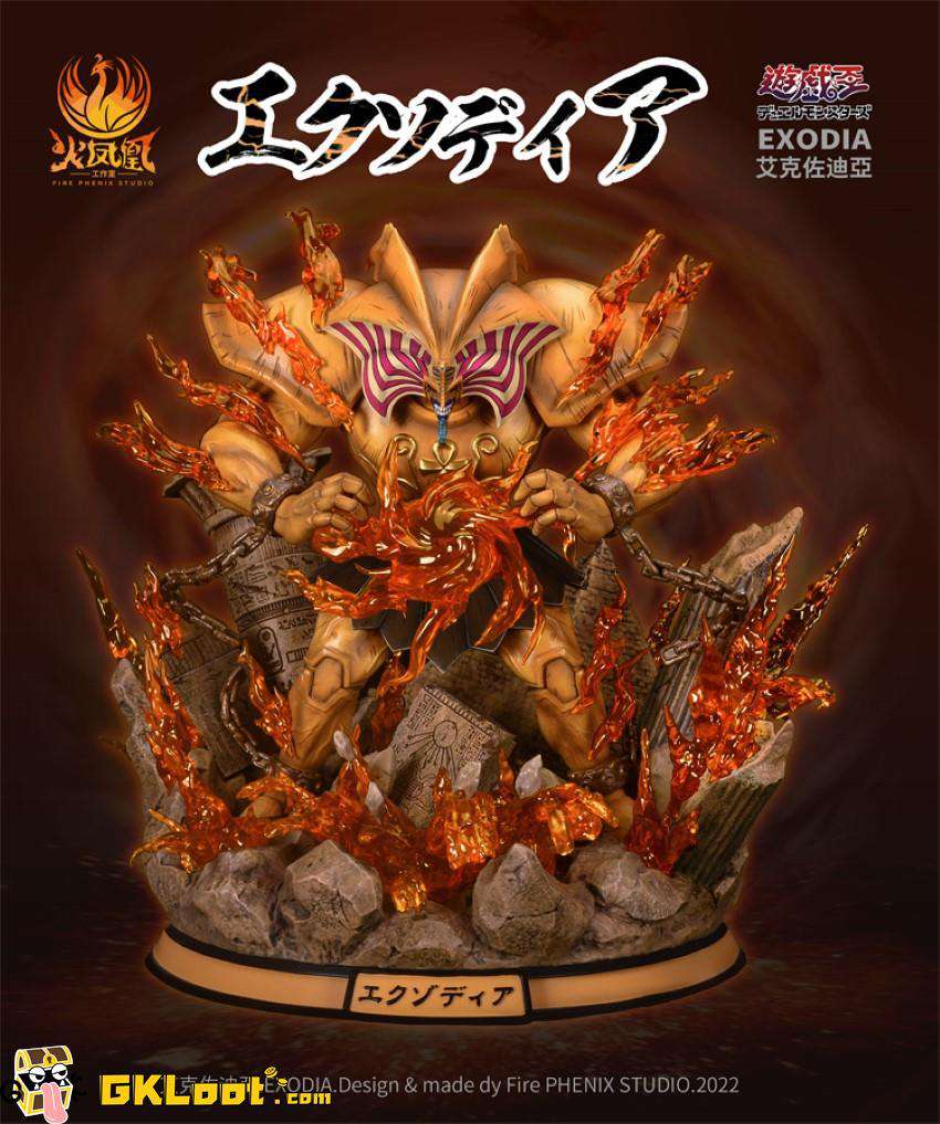 [Out of stock] Fire Phoenix Studio Yu-Gi-Oh! Exodia the Forbidden One Statue