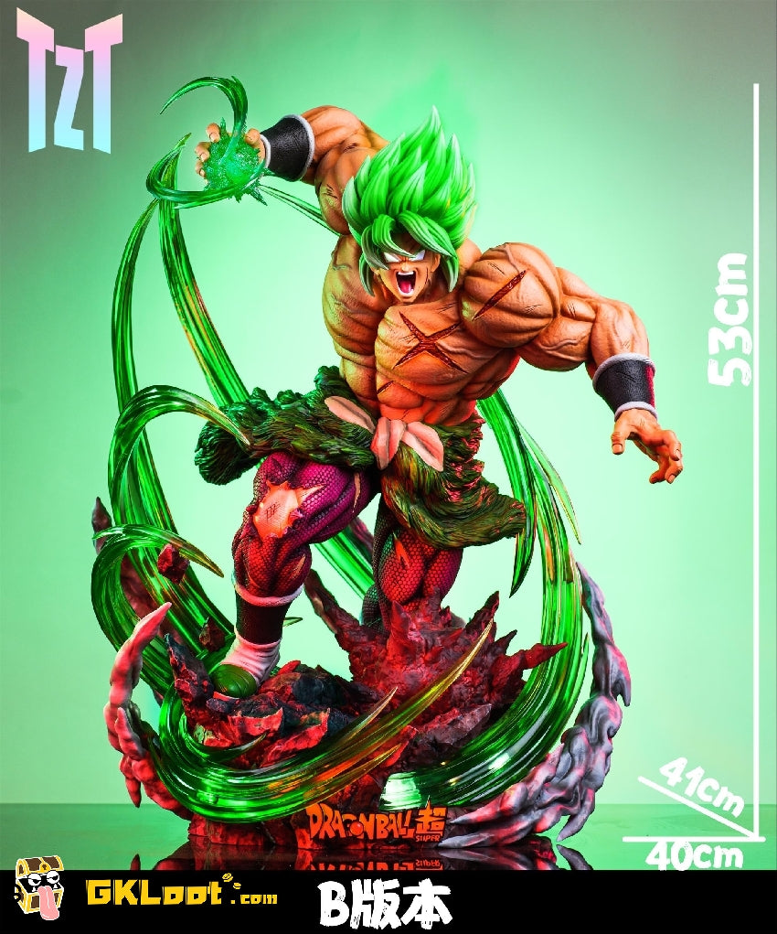 [Out of stock] TZT Studio 1/6 Dragon Ball Broly Statue w/ LED