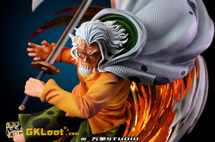 [Pre-Order] WanXiang Studio 1/6 One Piece Rayleigh Statue