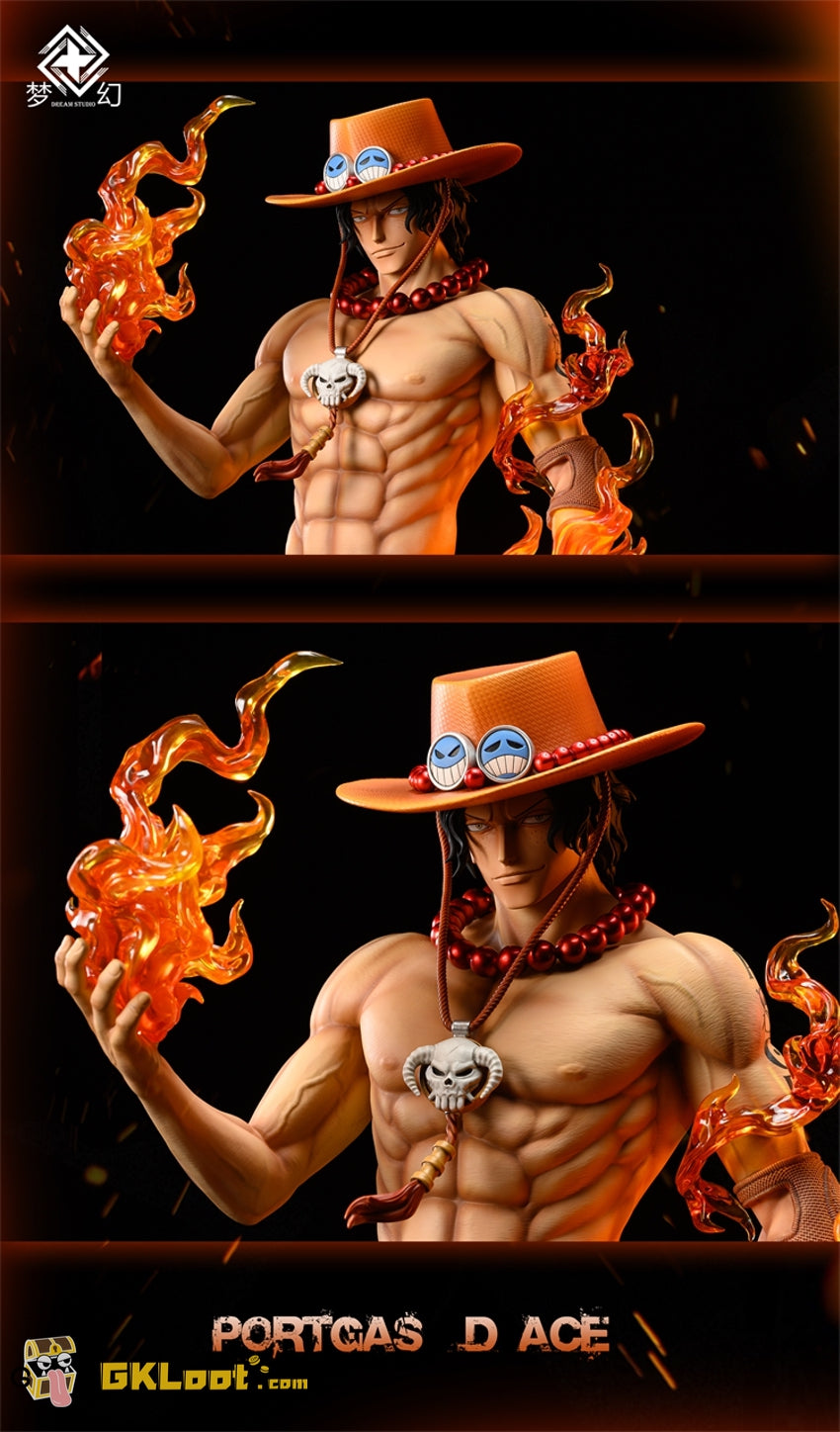 Banpresto One Piece Portgas D Ace 20th Anniversary Figure orange