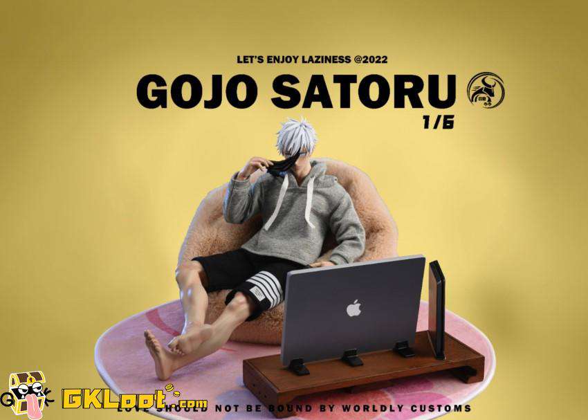 [Out of stock] YGNN Studio 1/6 Jujutsu Kaisen Satoru Gojo on the Bean Bag Chair Statue