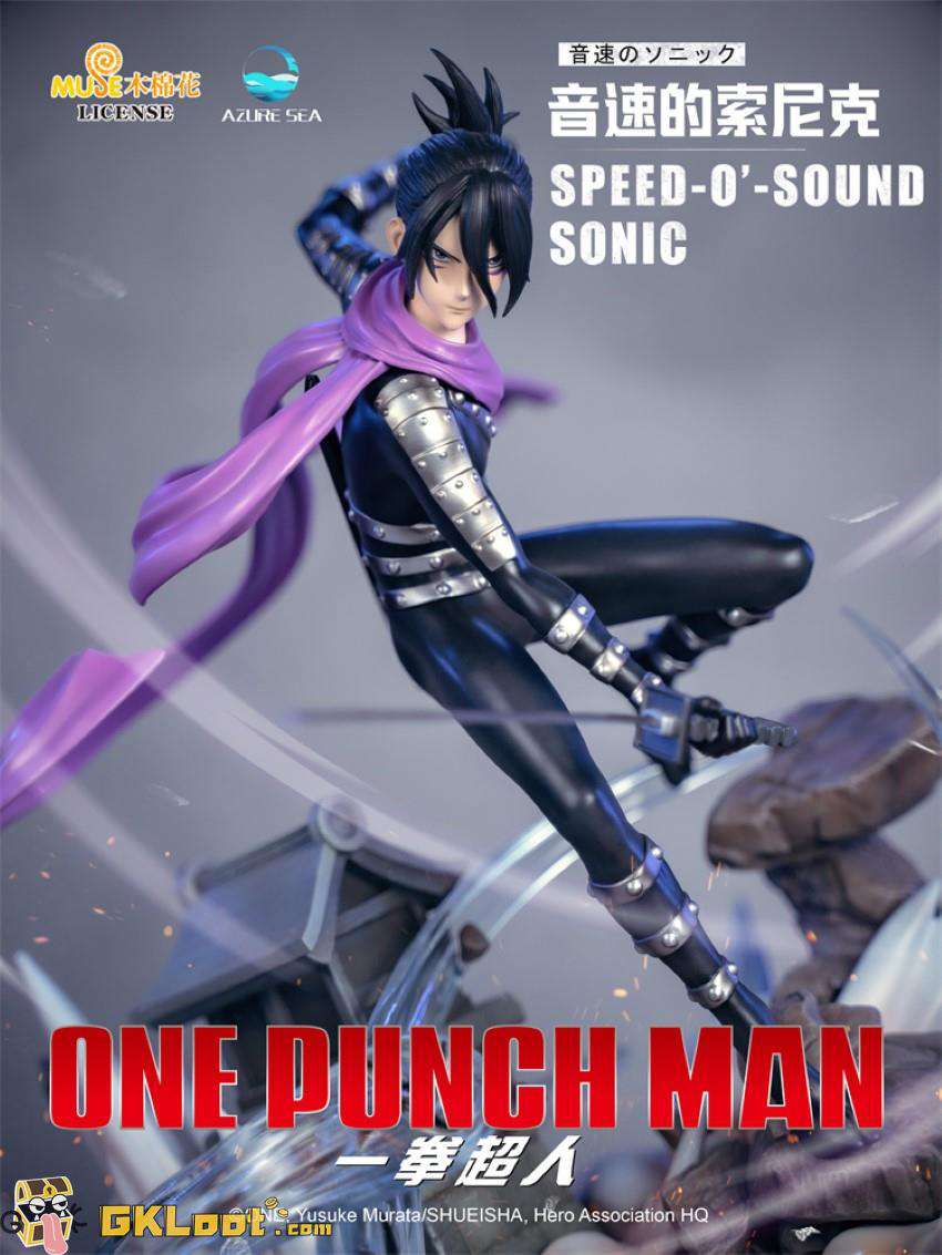 [Pre-Order] AzureSea Studio 1/6 One Punch Man Licensed Speed-o'-Sound Sonic Statue