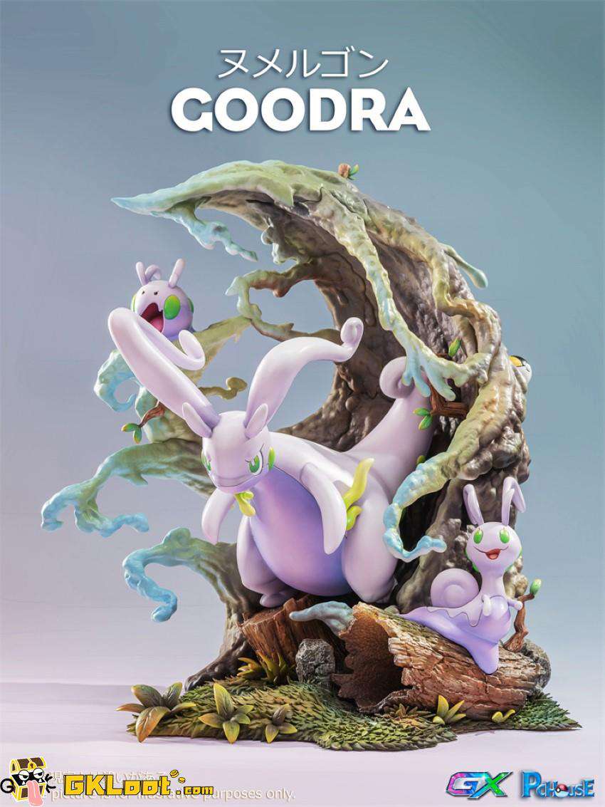 [Out of stock] PC House Studio Pokémon GX Evolution Series 002 Goodra Family Statue