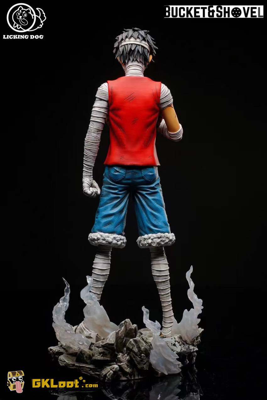 [Pre-Order] LICKING DOG Studio One Piece Bandage Luffy Statue