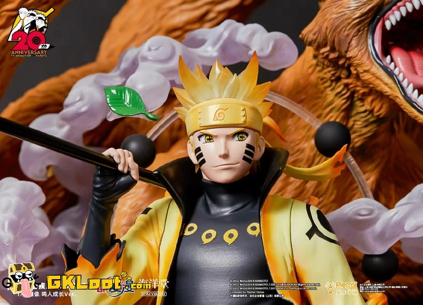 [Out of stock] Pierrot x Kaiyooo Studio 1/6 Naruto Licensed 20th Anniversary Journey of Naruto Statue w/ LED