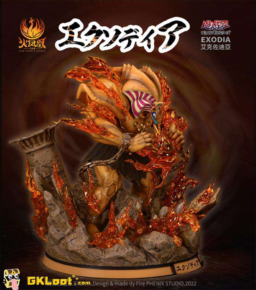 [Out of stock] Fire Phoenix Studio Yu-Gi-Oh! Exodia the Forbidden One Statue