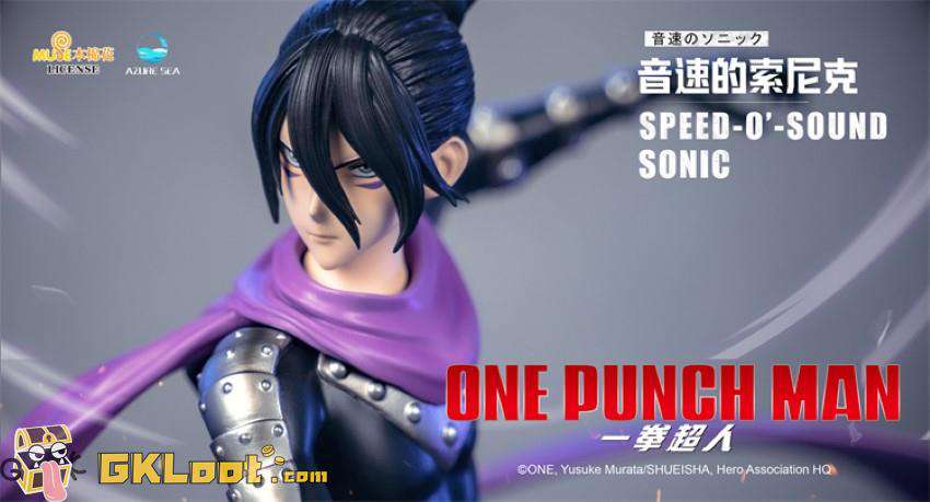 [Pre-Order] AzureSea Studio 1/6 One Punch Man Licensed Speed-o'-Sound Sonic Statue
